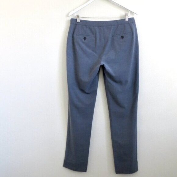Theory Wool Blend Dress Pants Slacks Gray SZ 8 - Picture 9 of 12